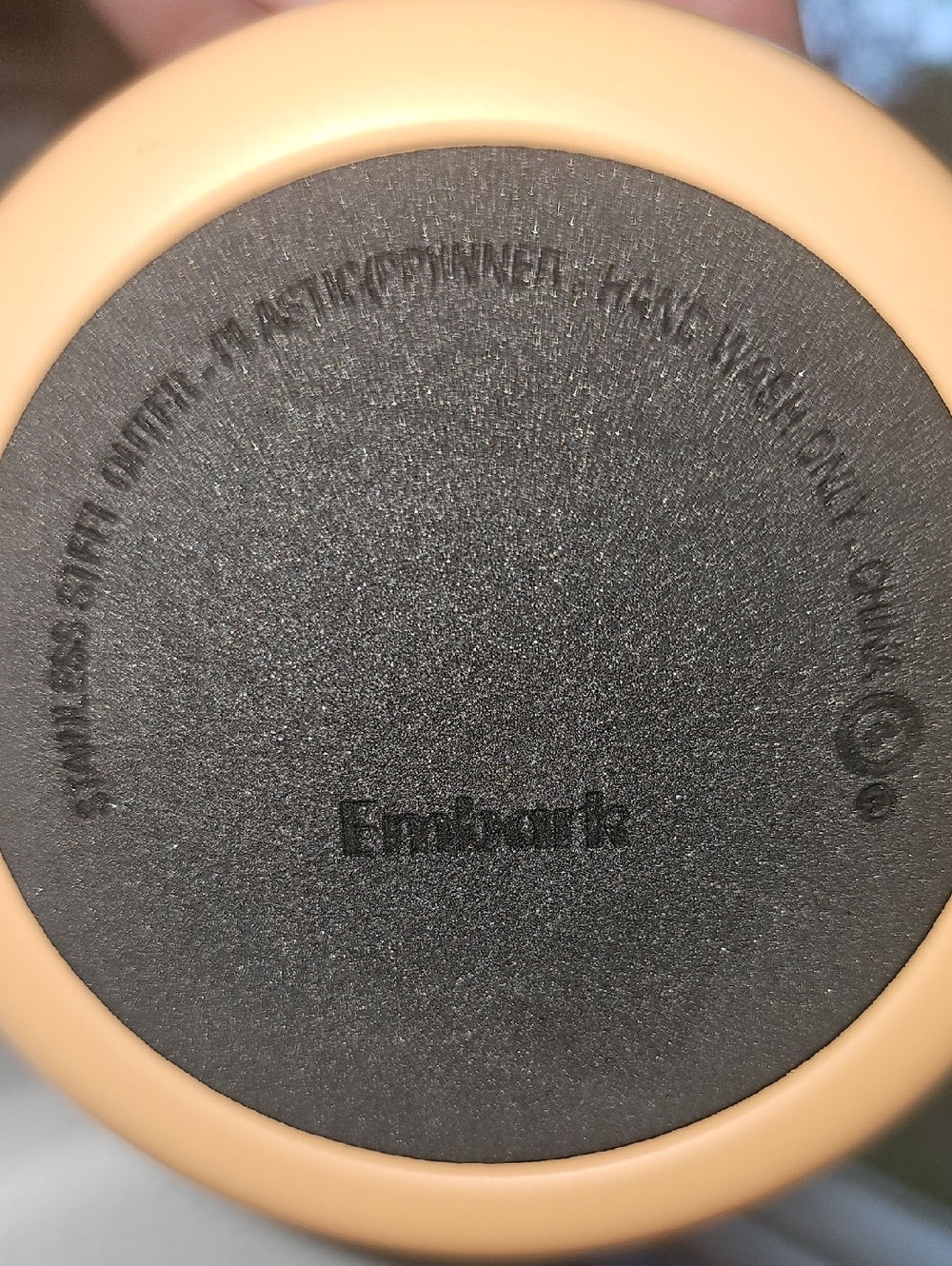Embark 24 oz Water Bottle - Yellow/Green & Light Orange Screw-Top Lot of 2, New - Picture 15 of 15